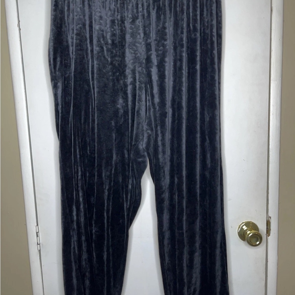 Velvet Gray Pants